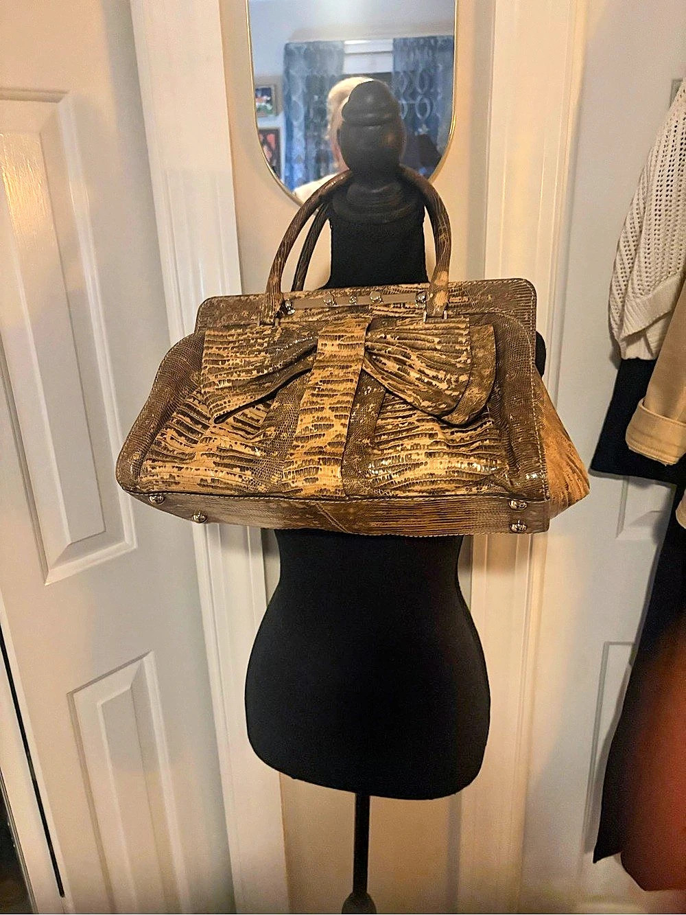Valentino Garavani Satchels Brown Size One Size